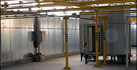 Vopsire in Camp Electrostatic :: Sisteme de Cai de Rulare Manuale