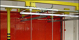 Vopsire in Camp Electrostatic :: Sisteme de Cai de Rulare Manuale