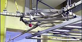 Vopsire in Camp Electrostatic :: Sisteme de Cai de Rulare Manuale